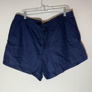 J.Crew Seaside Linen-Blend Shorts – Navy Blue, Effortless Spring Staple